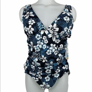 SWIM Solutions Plunge Mio One Piece Swimsuit